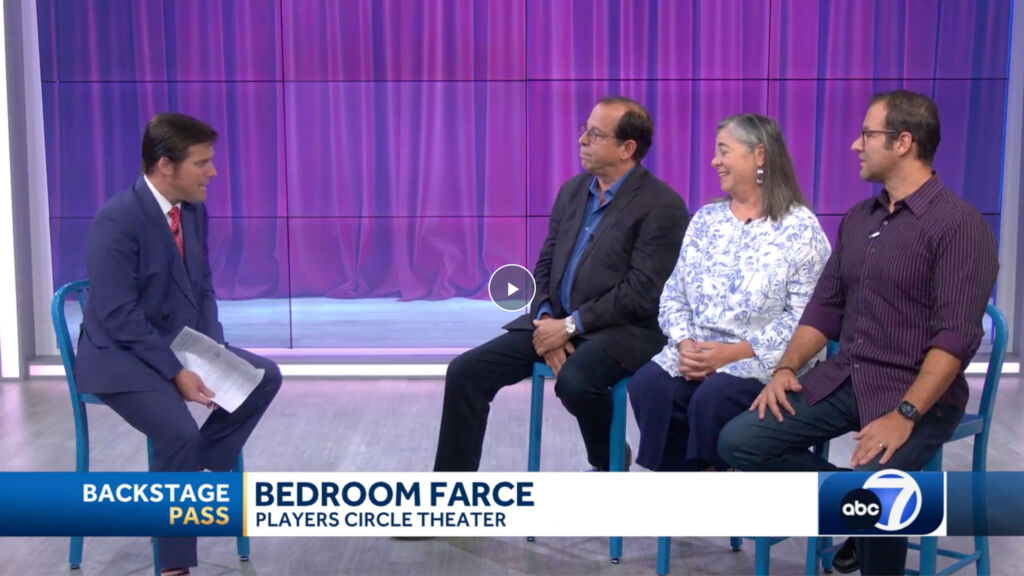 ABC 7's Backstage Pass to Bedroom Farce | Players Circle Theater