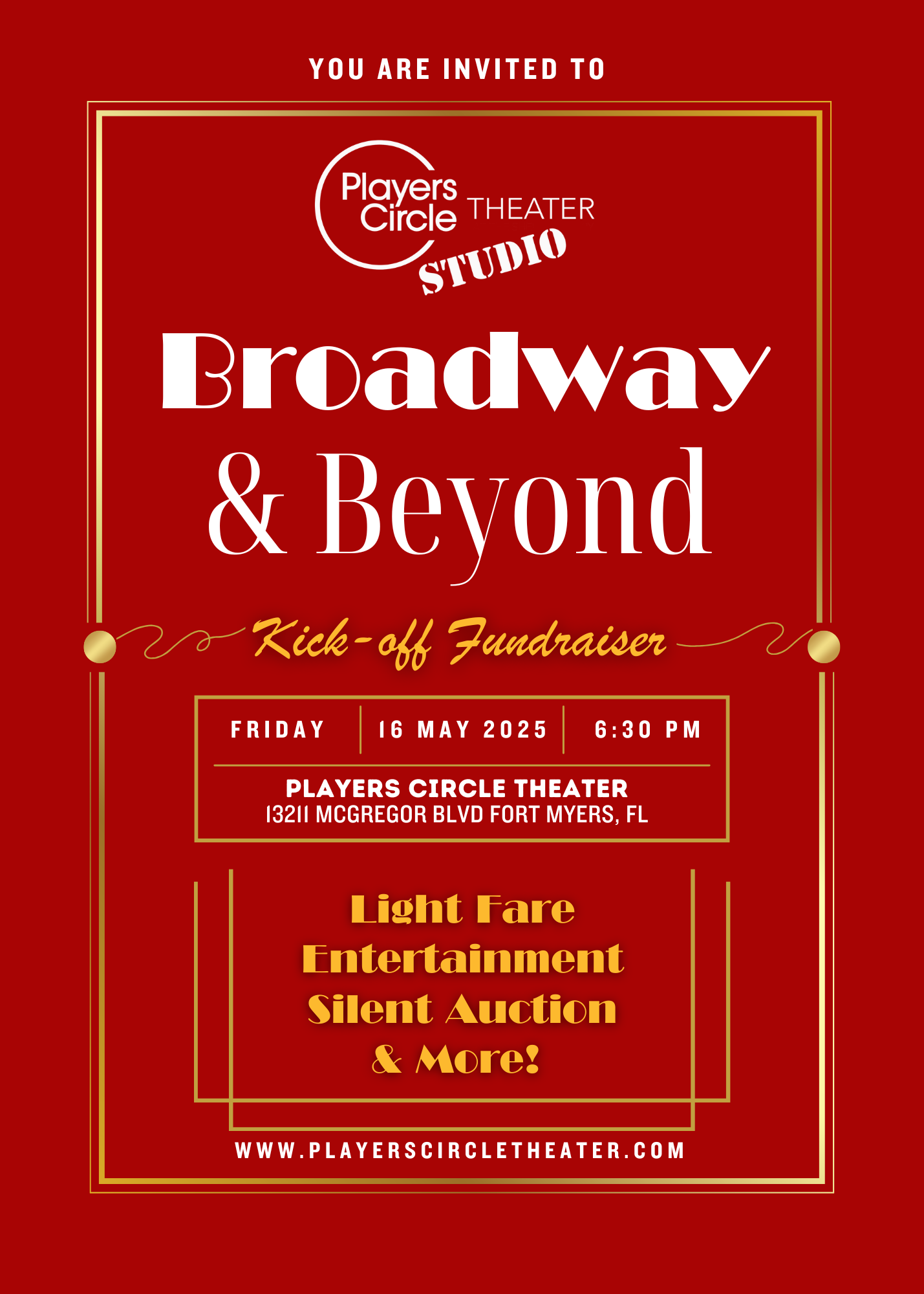 Fundraiser Flyer