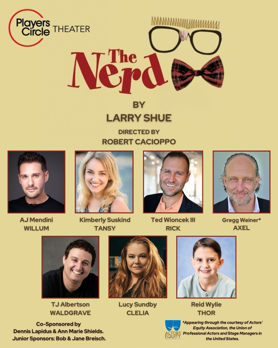 The Nerd - Cast