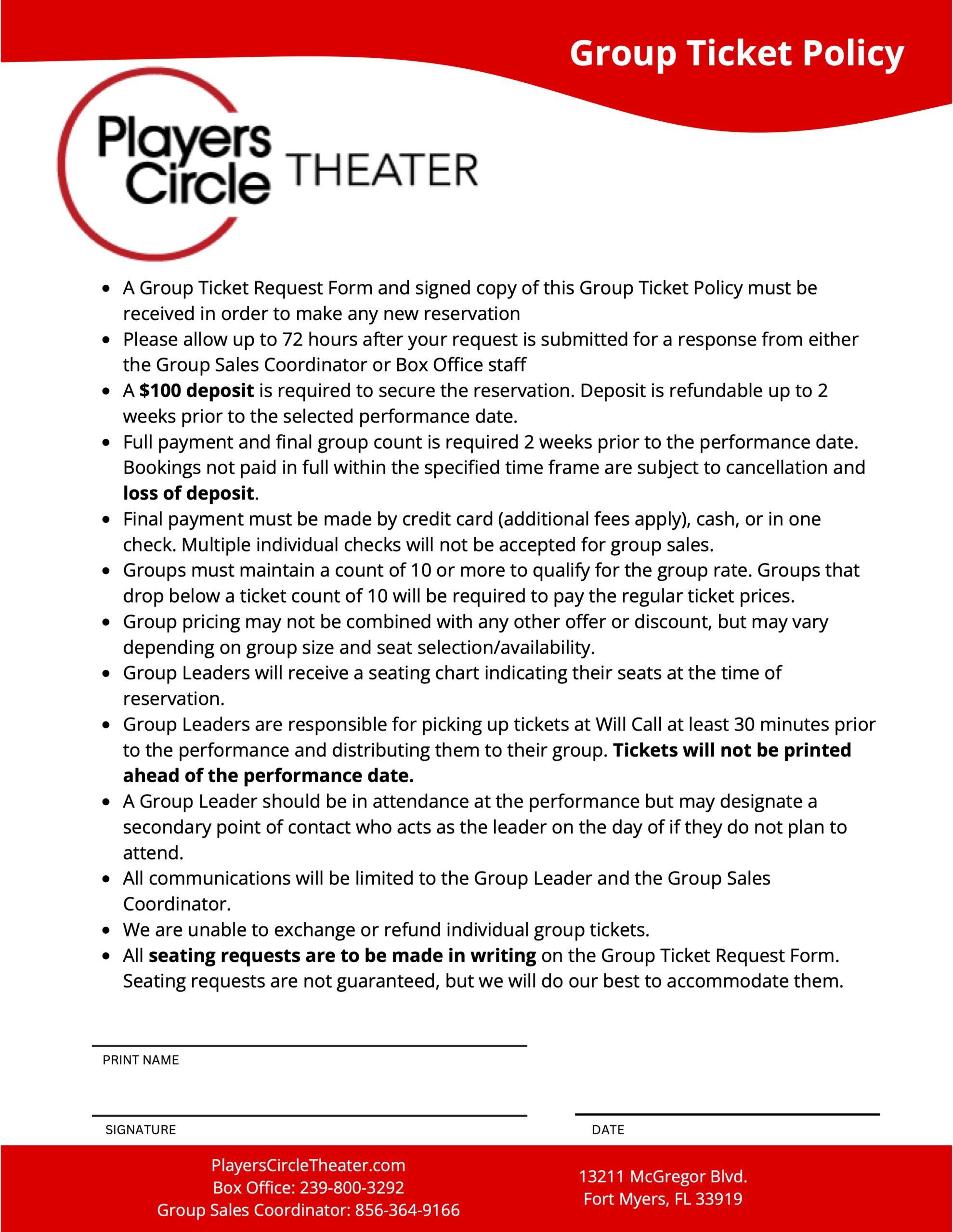 Group Ticket Request Policy Page 2