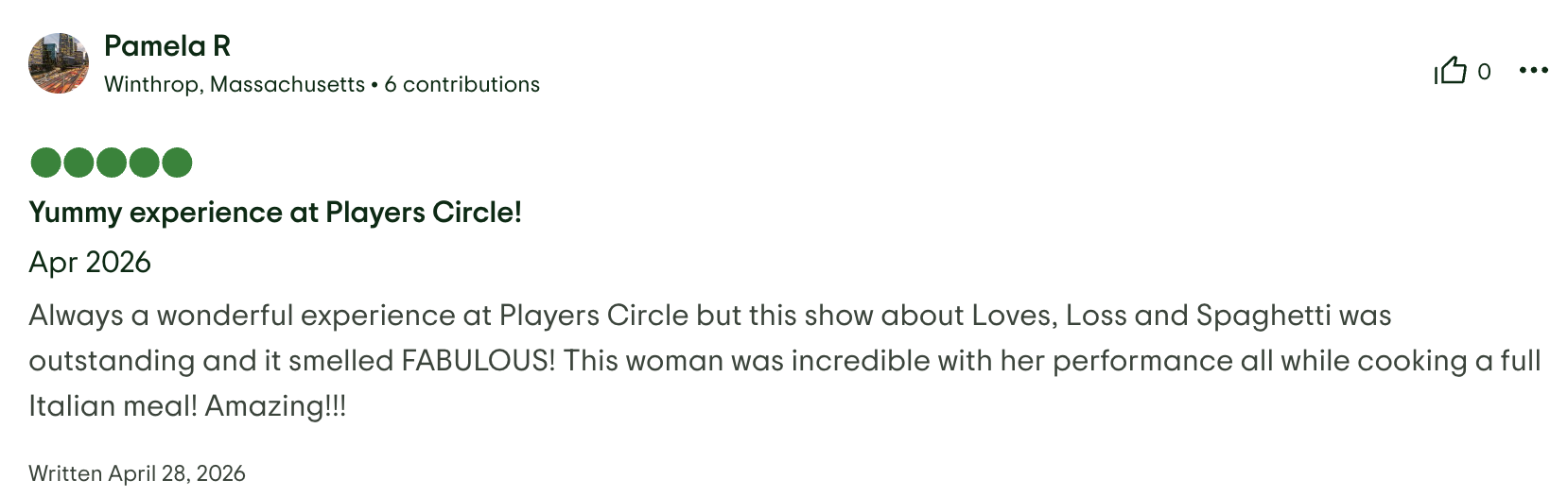 Trip Advisor Review