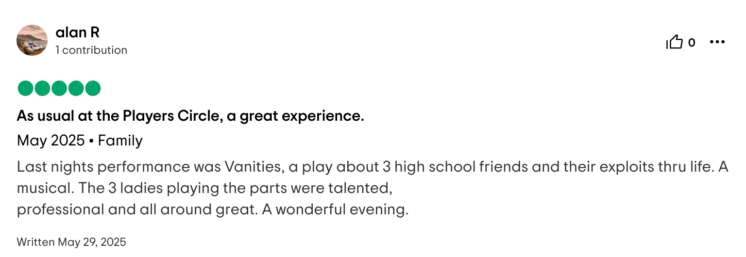 Trip Advisor Review
