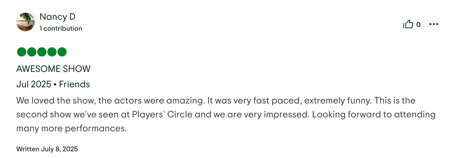 Trip Advisor Review