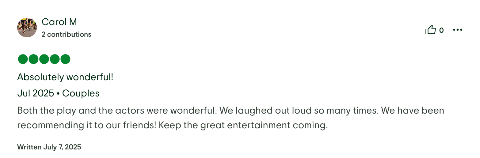 Trip Advisor Review